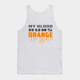 Blood Runs Orange Tank Top